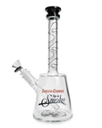 Cheech and Chong 12" Straight Neck Bell Beaker Bong - INHALCO