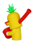 Cool Guy Pineapple Silicone Hand Pipe - inhalco