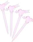 Cupid Heart Glass Dab Tool 4 pcs - INHALCO