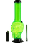 Acrylic Skull Chamber Bong