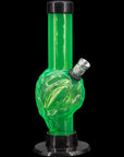 Mini Skull Acrylic Bong 6"