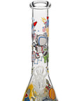 Space Beaker 10 Inch 5mm Thick Glass