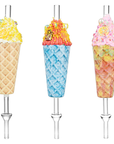 Dabtized Waffle Ice Cream Dab Straw