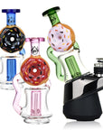 Donut Recycler Puffco Peak Replacement Glass - INHALCO