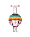 Dot Rainbow Multi-Directional Bubble Carb Cap - INHALCO