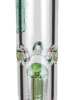 17" Double Tree Percolator Water Bong - inhalco