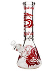 12" Dragon Glass Bong - INHALCO