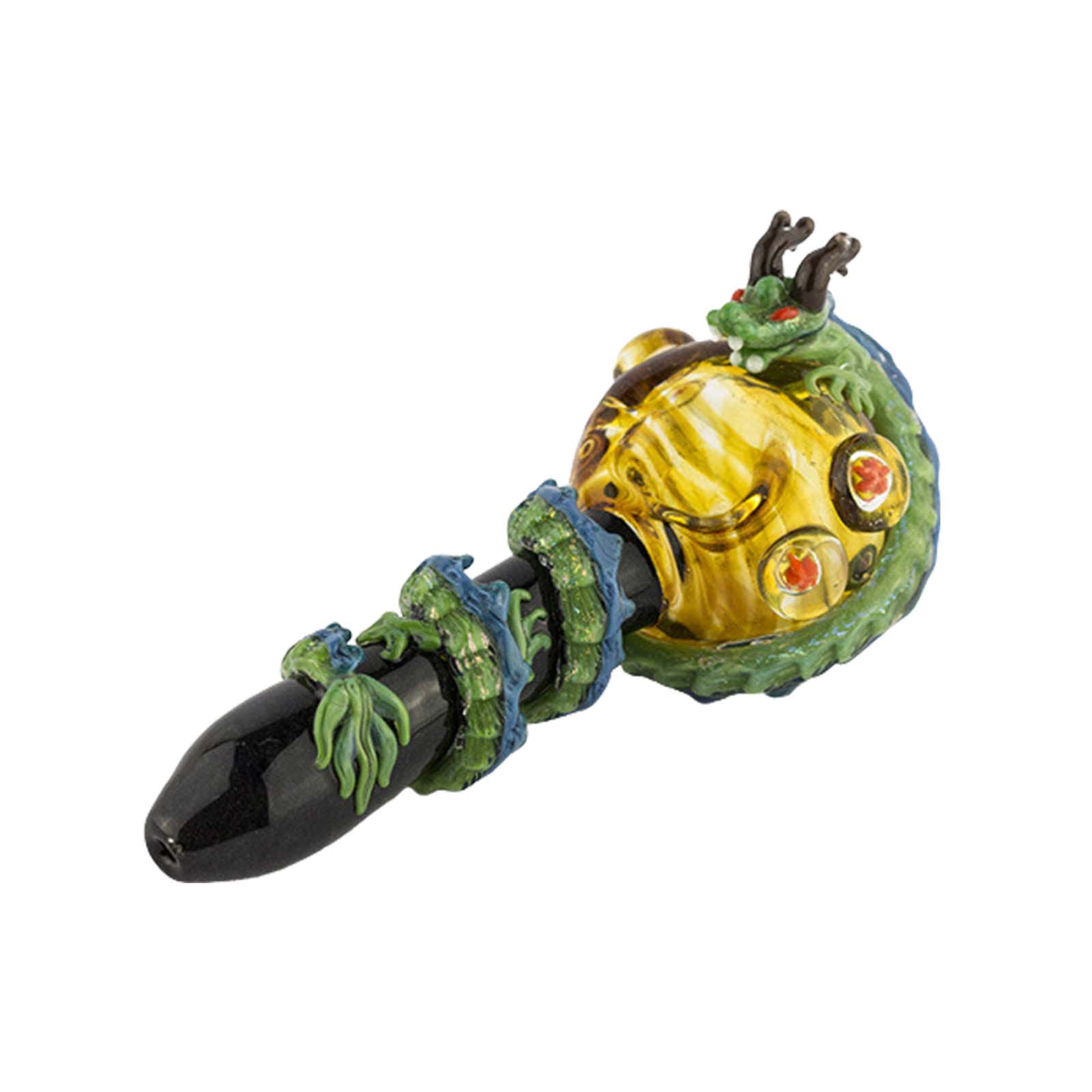 Dragon Sphere Large Spoon Pipe 6&quot;