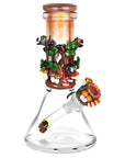 Empire Glassworks Renew the Redwood Beaker Water Pipe 8" -INHALCO