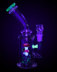 Empire Glassworks UV Nano Rig Cosmic Mushrooms Bong 8.5"