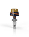Fire Pit Top Whirl Bong Bowl Slide Yellow Blue