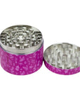 Flower Stampede 4-Layer Pink Grinder