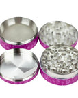 Flower Stampede 4-Layer Pink Grinder