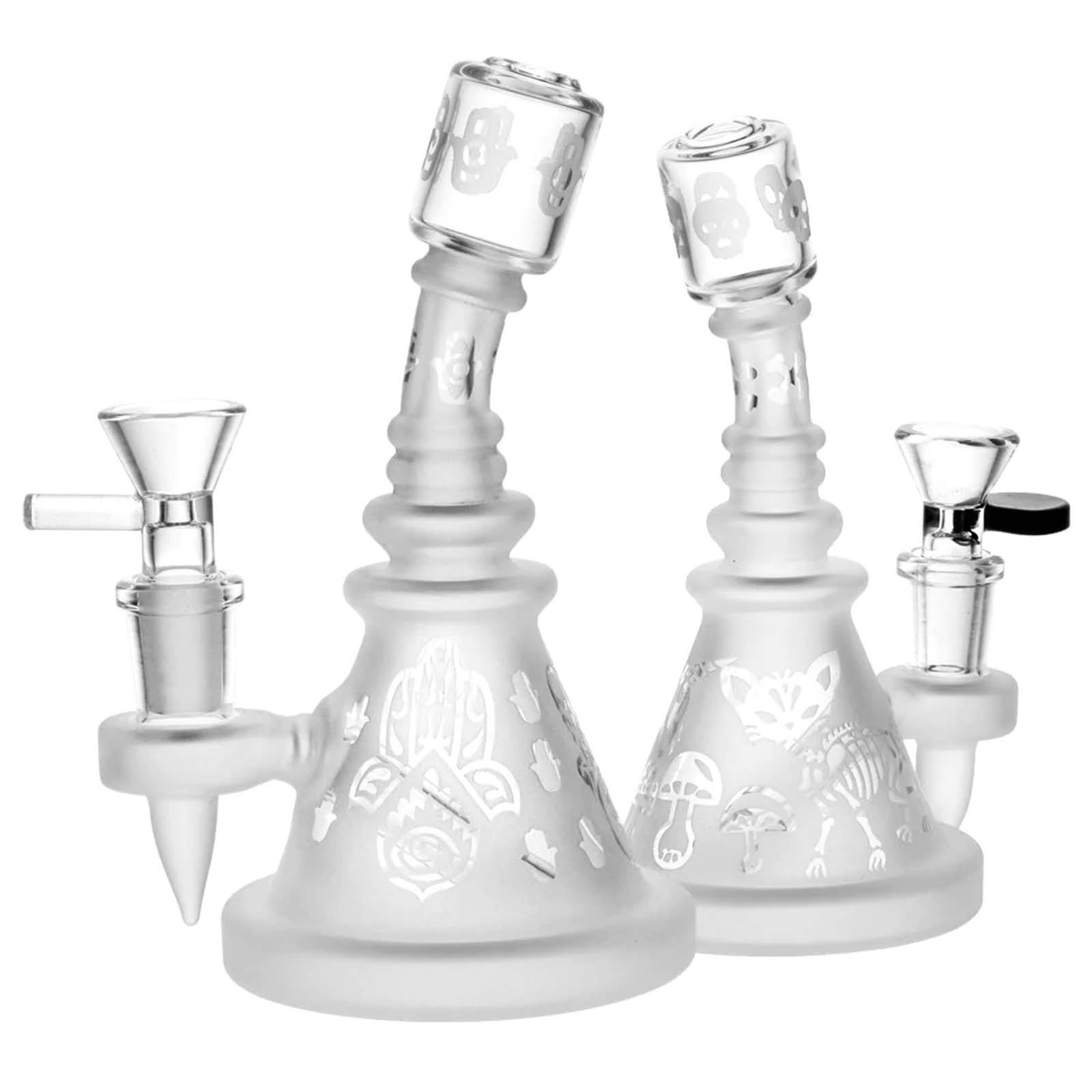 Frosted Swift Hitter Beaker Bong INHALCO