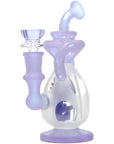 Glassic 7.8'' Heady Dino Recycler Egg Dab Rig