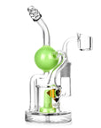 Diamond Glass Buoy Dab Recycler Rig - INHALCO