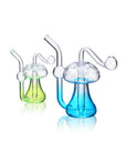 Glass 5 inch Mushroom Pipe - INHALCO