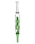 Pulsar Glass Inner Twist Perc Nectar Straw - INHALCO