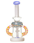 8.5" Glass Spiral Horns Bong
