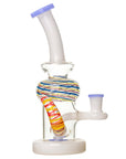 8.5" Glass Spiral Horns Bong