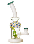 8.5" Glass Spiral Horns Bong