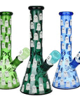 Glow-in-the-Dark Ghostly Beaker Bong INHALCO