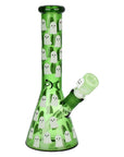 Glow-in-the-Dark Ghostly Beaker Bong INHALCO