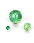 Green Swirl Marble Set