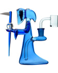 Grim Reaper Dab Rig BLUE- INHALCO