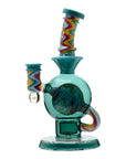 Heady Wigwag Ball Rig Opal Flower of Life Perc