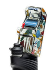 Totally Rad Arcade Puffco Peak Top - retro gaming design glass attachment front view