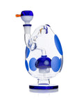 Spotted Egg XL Bong 9" with Mushroom Perc - INHALCO