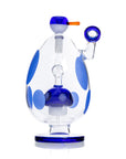 Spotted Egg XL Bong 9" with Mushroom Perc - INHALCO