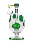 Spotted Egg XL Bong 9" with Mushroom Perc - INHALCO