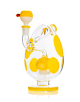 Spotted Egg XL Bong 9" with Mushroom Perc - INHALCO
