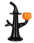 Halloween Tree Witch Hand Pipe with Jack-O’-Lantern Bowl