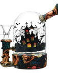 Haunted House Bell Jar Water Pipe - inhalco