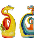 Heady Wigwag Snake Dab Rig W Opal Eyes