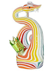 Heady Wigwag Snake Dab Rig W Opal Eyes