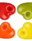 Heart-Shaped Hand Pipe - INHALCO