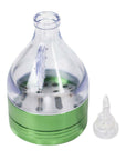 Herb Grinder with Funnel - inhalco