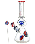 Inception Cube Beaker Bong with Barrel Percolator - NHALCO