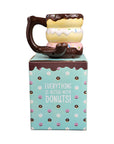 Donut Mug Pipe Novelty Coffee Mug
