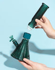 Jane West Prism Modular Water Pipe Teal