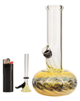 LA Pipes "Smoke Signals" Buoy Fumed Bubble Base Bong - INHALCO