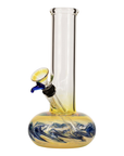 LA Pipes "Smoke Signals" Buoy Fumed Bubble Base Bong - INHALCO