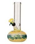 LA Pipes "Smoke Signals" Buoy Fumed Bubble Base Bong - INHALCO