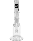LA Pipes Zig-Zag and Straight Hybrid Bong - INHALCO