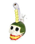 Maniacal Skull Ceramic Water Pipe - inhalco