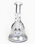 6" Bell Metallic Tinted Bubbler